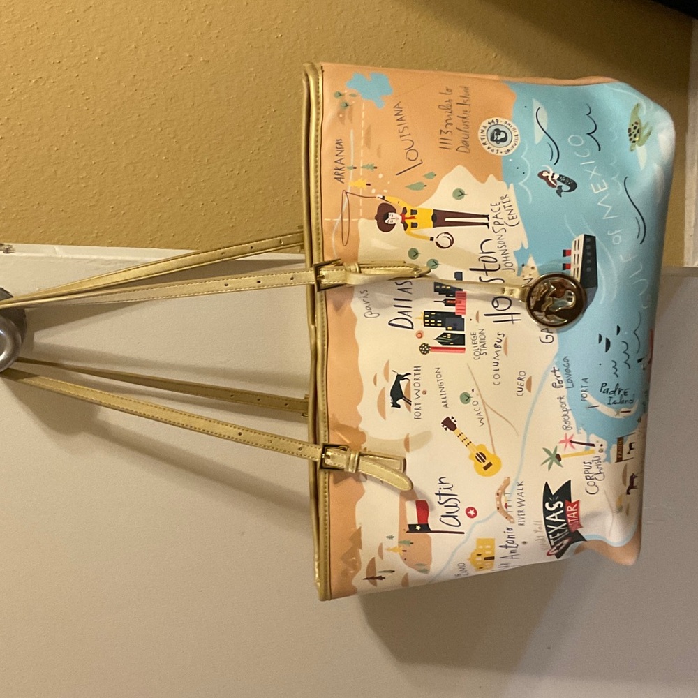 Spartina 449 Multicolor Texas tote bag